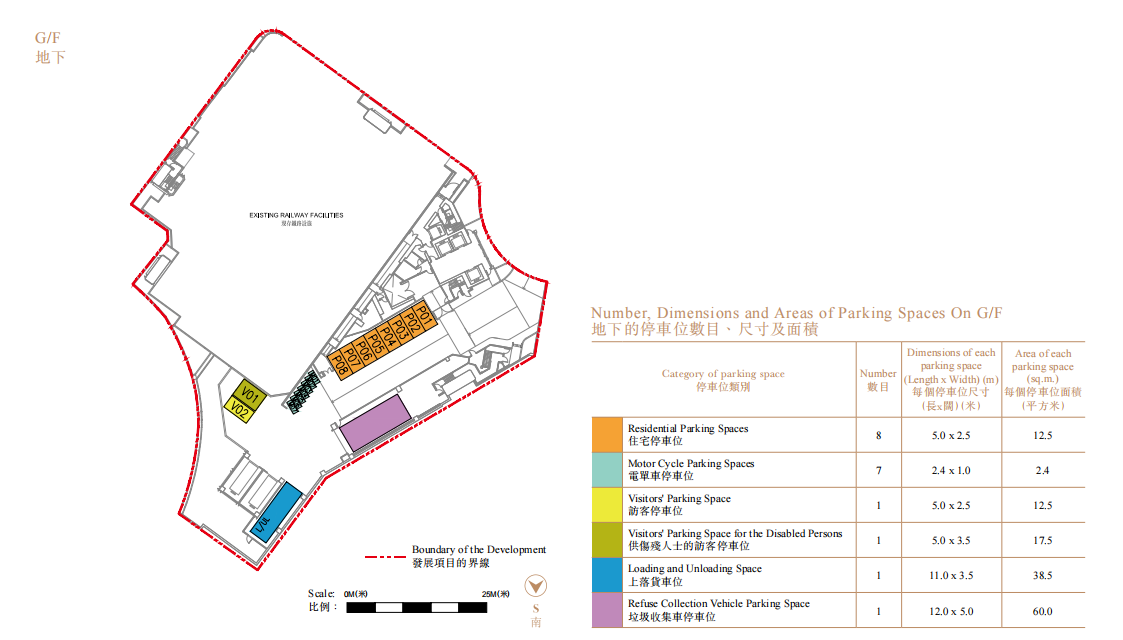 柏景峰戶型分布圖